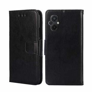 For Xiaomi Poco M5 4G Crystal Texture Leather Phone Case(Black)