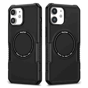 For iPhone 11 MagSafe Shockproof Armor Phone Case(Black)