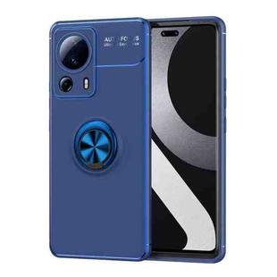For Xiaomi Civi 2 Metal Ring Holder TPU Phone Case(Blue)