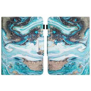 For 8 inch Colored Drawing Horizontal Flip Leather Tablet Case(Ink Marble)