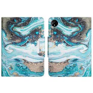 For Huawei MatePad Pro 11 2022 Colored Drawing Horizontal Flip Leather Tablet Case(Ink Marble)