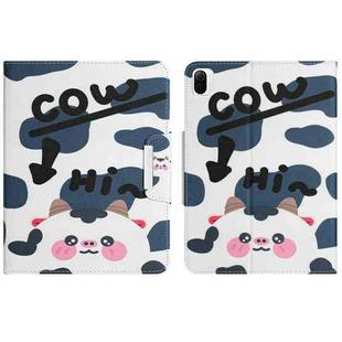 For Xiaomi Pad 5 Colored Drawing Horizontal Flip Leather Tablet Case(Cow)