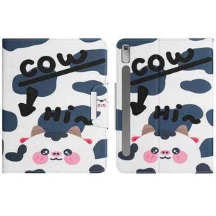 For Lenovo XiaoXin Pad Pro 2022 11.2 inch Colored Drawing Horizontal Flip Leather Tablet Case(Cow)