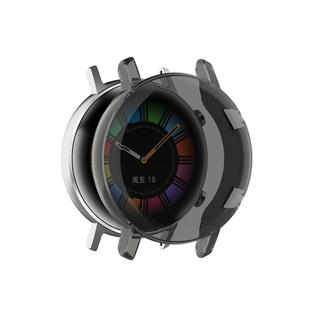 For Huawei Watch GT2 42mm Full Coverage Watch Protective Case with Screen(Transparent Black)