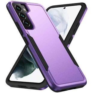 For Samsung Galaxy S23+ 5G Pioneer Armor PC + TPU Phone Case(Purple Black)
