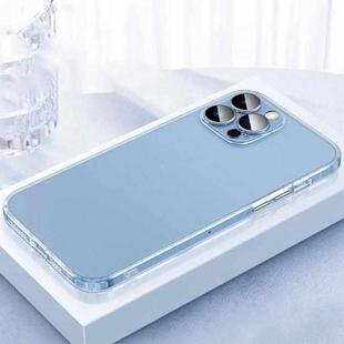 For iPhone 12 Pro 2 in 1 Skin Feel Frosted Phone Case with Lens Film(Translucent)