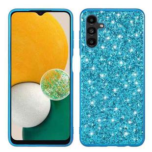 For Samsung Galaxy A14 5G Glitter Powder Shockproof TPU Phone Case(Blue)