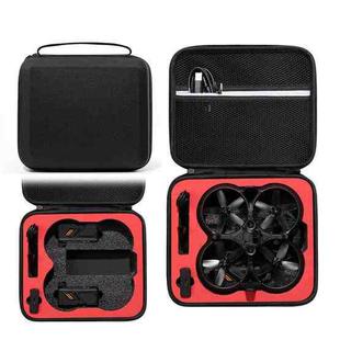 For DJI Avata Drone Body Square Shockproof Hard Case Carrying Storage Bag, Size: 28 x 23 x 10cm(Black + Red Liner)