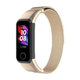 For Huawei Band 4 (ADS-B29) / Honor Band 5i (CRS-B19S) Milan Wrist Strap Watchband(Champagne)