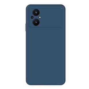 For Xiaomi Poco M5 Imitation Liquid Silicone Phone Case(Blue)