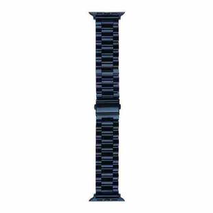 Strains Metal Watch Band For Apple Watch Series 8&7 41mm / SE 2&6&SE&5&4 40mm / 3&2&1 38mm(Blue)
