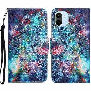 For Xiaomi Redmi A1 Colored Drawing Pattern Leather Phone Case(Star Mandala)