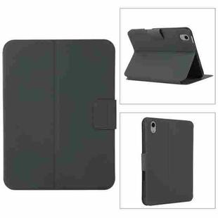 For iPad 10th Gen 10.9 2022 Magnetic Buckle Leather Tablet Case(Black)