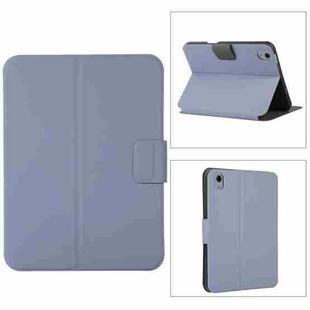 For iPad 10th Gen 10.9 2022 Magnetic Buckle Leather Tablet Case(Lavender Gray)