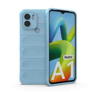 For Xiaomi Redmi A1+ 4G Global Magic Shield TPU + Flannel Phone Case(Light Blue)