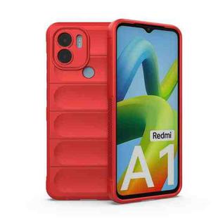 For Xiaomi Redmi A1+ 4G Global Magic Shield TPU + Flannel Phone Case(Red)