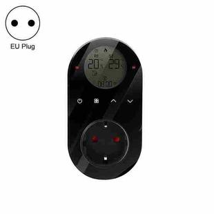 BHT12-CW Plug-in LCD Thermostat With WiFi, EU Plug(Black)
