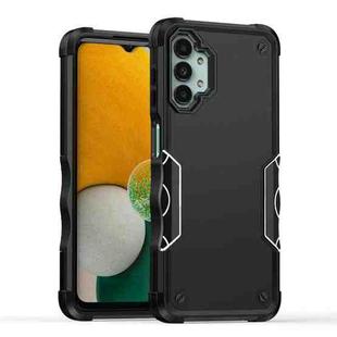 For Samsung Galaxy M13 / A13 Non-slip Shockproof Armor Phone Case(Black)