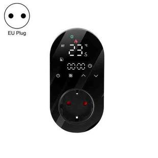 BHT12-EW Plug-in LED Thermostat With WiFi, EU Plug(Black)