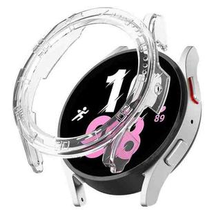 For Samsung Galaxy Watch5 / Watch4 44 mm Half Coverage PC Watch Protective Case with Scale(Transparent)