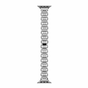 U-chain Metal Watch Band For Apple Watch Ultra 49mm / Series 8&7 45mm / SE 2&6&SE&5&4 44mm / 3&2&1 42mm(Silver)