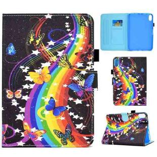 For iPad 10th Gen 10.9 2022 Colored Drawing Stitching Smart Leather Tablet Case(Music Butterfly)