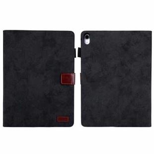 For iPad 10th Gen 10.9 2022 Cloth Texture Leather Smart Tablet Case(Black)