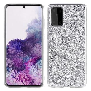 For Huawei P40 Pro Glitter Powder Shockproof TPU Protective Case(Silver)
