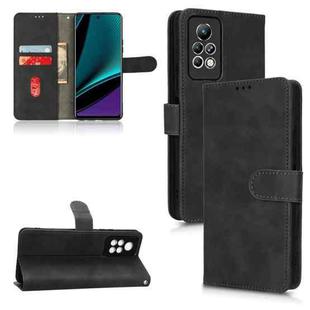 For Infinix Note 11 Pro Skin Feel Magnetic Flip Leather Phone Case(Black)