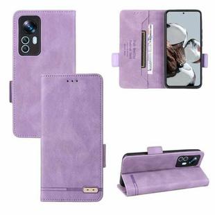 For Xiaomi 12T / 12T Pro / Redmi K50 Ultra Magnetic Clasp Leather Phone Case(Purple)
