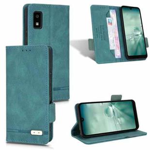 For Sharp Aquos Wish SHG06 Magnetic Clasp Leather Phone Case(Green)