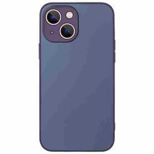 For iPhone 14 Plus AG Frosted Sweatproof Shockproof Phone Case(Purple)