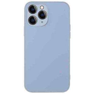 For iPhone 12 Pro AG Frosted Sweatproof Shockproof Phone Case(Sierra Blue)