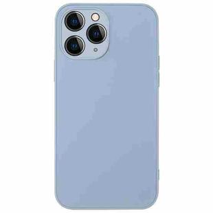 For iPhone 11 Pro AG Frosted Sweatproof Shockproof Phone Case(Sierra Blue)