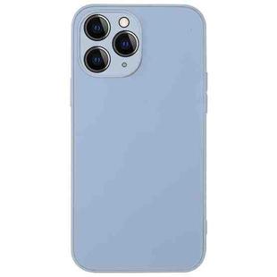 For iPhone 11 Pro Max AG Frosted Sweatproof Shockproof Phone Case(Sierra Blue)