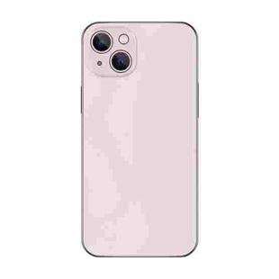 For iPhone 14 Plus Electroplating AG Frosted Phone Case(Pink)