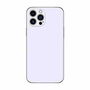 For iPhone 14 Pro Electroplating AG Frosted Phone Case(White)