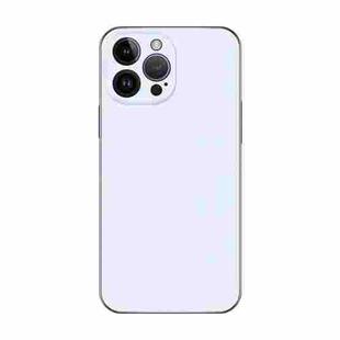 For iPhone 14 Pro Max Electroplating AG Frosted Phone Case(White)