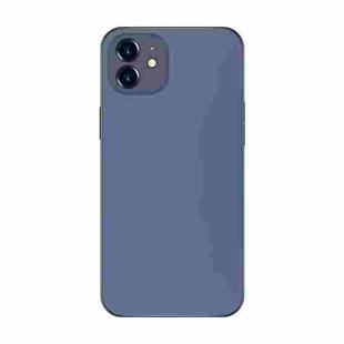 For iPhone 12 Electroplating AG Frosted Phone Case(Dark Purple)