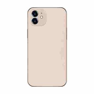 For iPhone 12 Electroplating AG Frosted Phone Case(Gold)