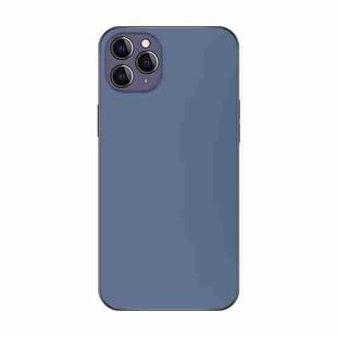 For iPhone 12 Pro Electroplating AG Frosted Phone Case(Dark Purple)