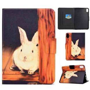 For iPad 10th Gen 10.9 2022 Electric Pressed Colored Drawing Smart Leather Tablet Case(Bugs Bunny)
