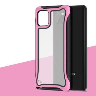 For Galaxy Note10 Lite Blade Series Transparent AcrylicProtective Case(Pink)