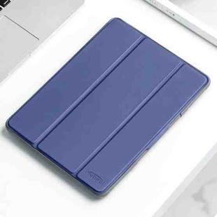 For iPad 10th Gen 10.9 2022 Mutural PC + TPU Shockproof Leather Tablet Case(Blue)