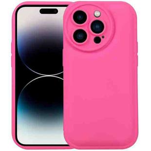 For iPhone 13 Pro Liquid Airbag Decompression Phone Case(Light Rose Red)