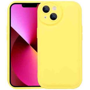 For iPhone 11 Liquid Airbag Decompression Phone Case(Lemon Yellow)