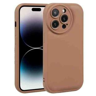 For iPhone 11 Pro Liquid Airbag Decompression Phone Case(Brown)