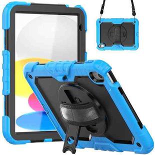 For iPad 10th Gen 10.9 2022 Silicone + PC Full Body Protection Tablet Case(Blue)