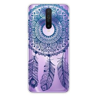 For Xiaomi Redmi K30 Shockproof Painted Transparent TPU Protective Case(Dreamcatcher)