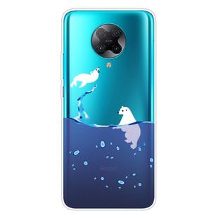 For Xiaomi Redmi K30 Pro Shockproof Painted Transparent TPU Protective Case(Seal)